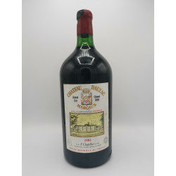 Château Dauzac Grand Cru Classé Margaux 1981 3L 380,00 € Bordeaux vendu par 750ml
