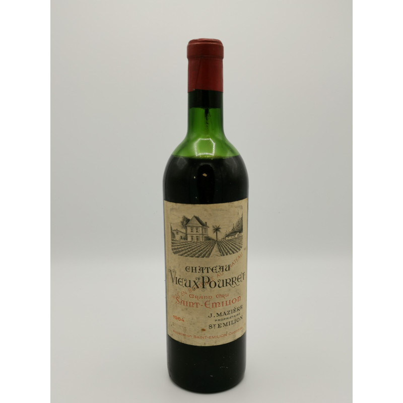Château Vieux Pourret 1964 Saint Emilion Grand Cru 750 ml 129,00 € Bordeaux vendu par 750ml