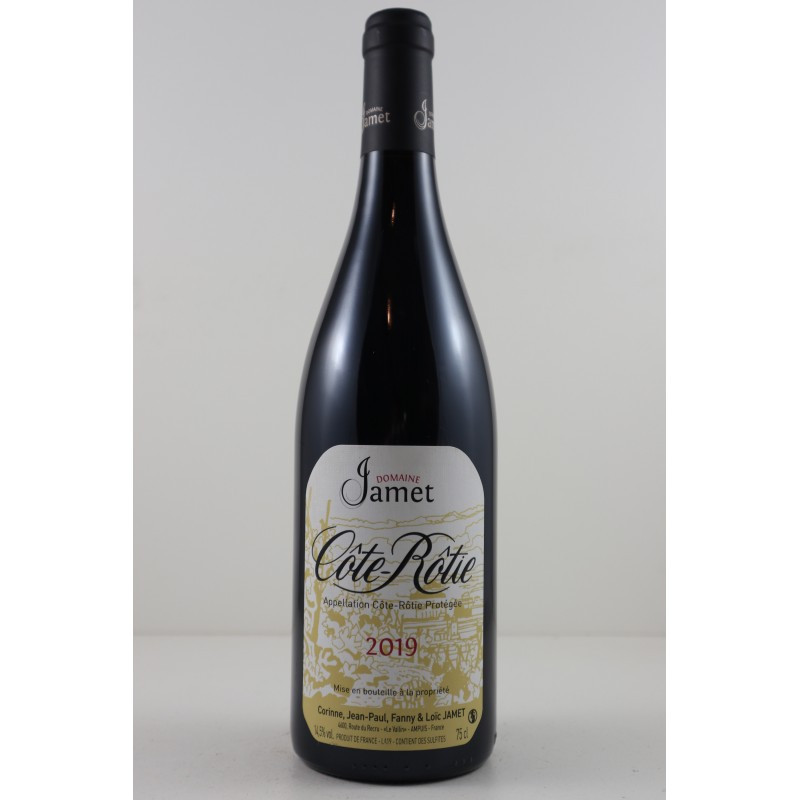 Côte Rotie 2019 Domaine Jamet 750 ml 189,00 € Vallée du Rhône vendu par 750ml