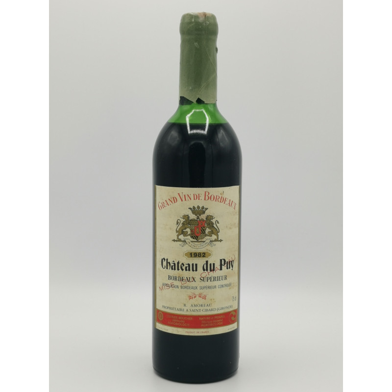 Château Le Puy "cuvée Emilien" 1982 Bordeaux Supérieur 750 ml 409,00 € Bordeaux vendu par 750ml