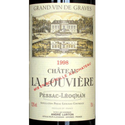 Pessac-Léognan Blanc 1998 - Château La Louvière 750 ml 42,00 € Bordeaux vendu par 750ml